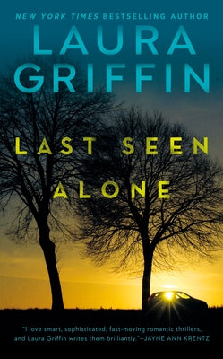 Mass market paperbound book titled "Last Seen Alone" by Berkley Books, featuring a dark, mysterious cover design.