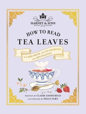 Harney & Sons How to Read Tea Leaves paperback book with card deck and guidebook for tea leaf divination by Abrams Image