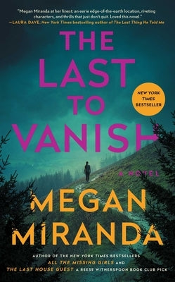 Paperback of The Last to Vanish by Marysue Rucci Books, showing the book cover with title and author on a plain background.