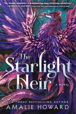 The Starlight Heir paperback book by Avon Books, featuring a cover with celestial and fantasy-themed artwork.
