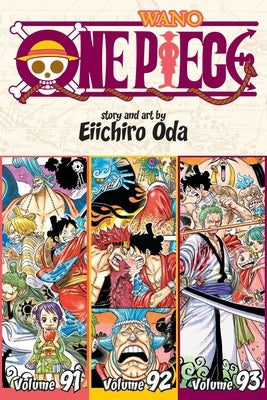 Paperback of One Piece Omnibus Edition, Vol. 31 by Viz Media, featuring colorful cover art with characters from the manga series.