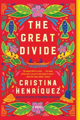 Paperback of "The Great Divide" by Ecco Press featuring the book cover with title and author’s name.