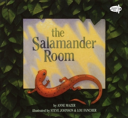 Paperback of The Salamander Room by Dragonfly Books featuring a colorful illustration on the cover.