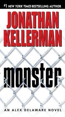 Mass market paperbound copy of the novel "Monster" published by Random House Publishing Group, showing the book cover.