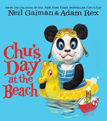 HarperCollins Chu's Day at the Beach board book with colorful illustrations of a child enjoying a day by the seaside.