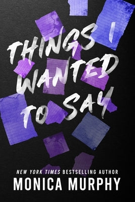 Things I Wanted to Say Paperback Entangled: Amara