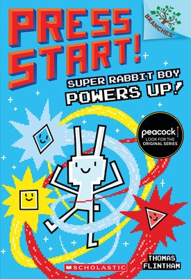Super Rabbit Boy Powers Up! a Branches Book (Press Start! #2): Volume 2 Paperback Scholastic Inc.