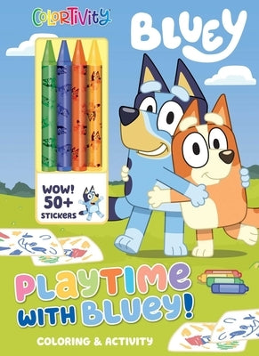 Bluey: Colortivity: Playtime with Bluey! Paperback Studio Fun International
