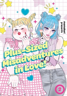 Paperback of Plus-Sized Misadventures in Love! Volume 2 by Harperalley, showing the book cover with colorful illustrations.