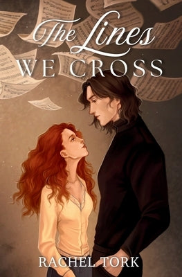 Paperback copy of The Lines We Cross by Azala Press, featuring the book cover with title and author details.