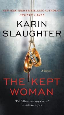 Cover of "The Kept Woman" mass market paperback by William Morrow & Company, featuring a mysterious woman and dark, moody design.