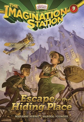 Paperback of "Escape to the Hiding Place" by Focus on the Family Publishing, showing the book cover with title and author details.
