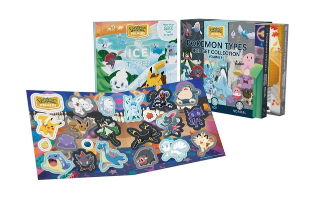 Pokémon Primers Type Box Set Collection, Volume 4: Dark, Ice, Normal Types by Pikachu Press