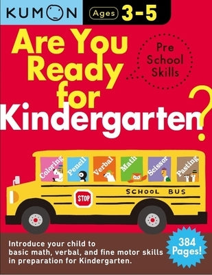 Kumon Are You Ready for Kindergarten Preschool Skills Paperback Kumon Publishing North America