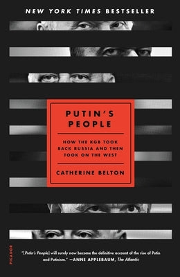 Paperback of Putin's People by Picador USA showing the book cover with title and author's name.