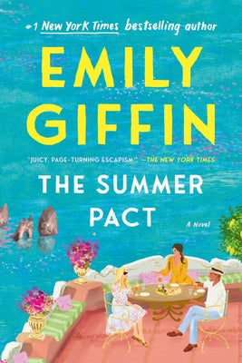 Paperback of The Summer Pact novel by Ballantine Books, featuring a colorful cover with summer-themed artwork.