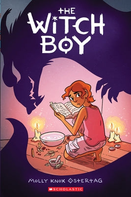 Paperback of The Witch Boy: A Graphic Novel from the Witch Boy Trilogy, featuring colorful cover art and graphic illustrations.