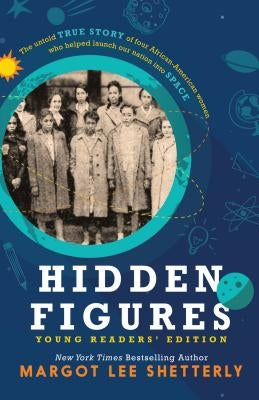 Paperback of Hidden Figures, Young Readers' Edition by Thorndike Press Large Print, showing the book cover with title and illustrations.