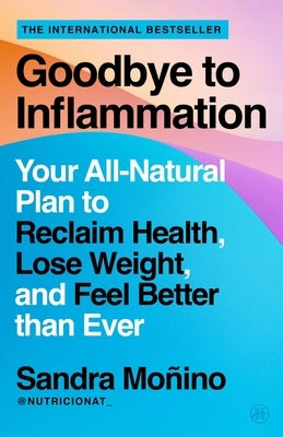 Paperback book titled "Goodbye to Inflammation" by HarperOne, featuring a clean cover design with health and wellness imagery.
