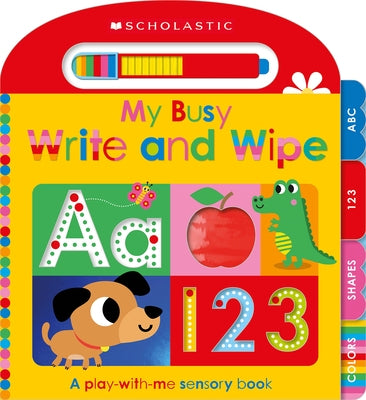 My Busy Write-And-Wipe: Scholastic Early Learners Paperback Cartwheel Books