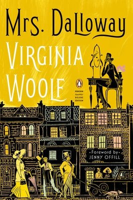 Paperback of Mrs. Dalloway by Penguin Classics, featuring the book's cover with classic typography and design elements.