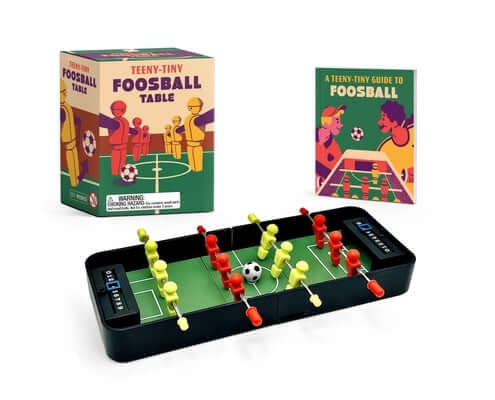 Teeny-Tiny Foosball Table: Let's Roll! Paperback Rp Minis