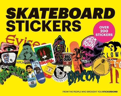 Skateboard Stickers Paperback Laurence King