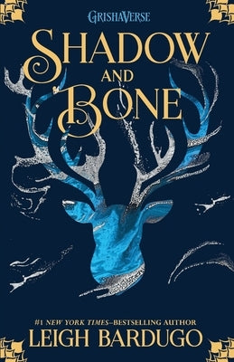 Youth Large Print Shadow and Bone paperback book with dark cover and title text visible on the cover.