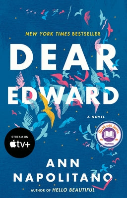 Paperback of Dear Edward by Dial Press, a heartfelt novel featured as a Read with Jenna pick, with a cover image showing the book.