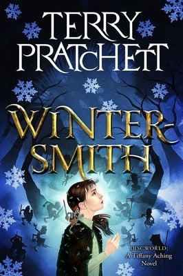 Paperback edition of Wintersmith: A Novel of Discworld by HarperCollins, featuring a colorful cover illustration.