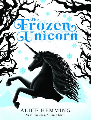 The Frozen Unicorn paperback book by Kane/Miller Book Publishers featuring a colorful unicorn on the cover.