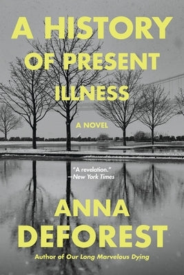 Paperback copy of "A History of Present Illness" by Back Bay Books featuring a close-up of the book cover.