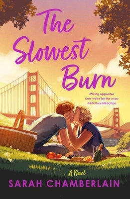 Paperback copy of The Slowest Burn by St. Martin's Griffin featuring a dark, moody cover design.