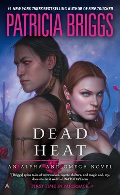 Mass market paperbound book titled Dead Heat by Ace Books, showing the cover with dark and fiery artwork.