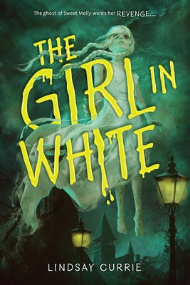 Paperback copy of The Girl in White by Sourcebooks Young Readers with a white cover and illustrative design.