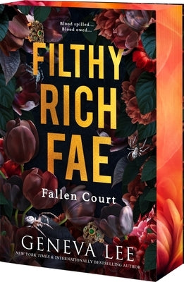 Paperback of Filthy Rich Fae: Fallen Court by Entangled Amara featuring a fantasy book cover with dark and mystical artwork.