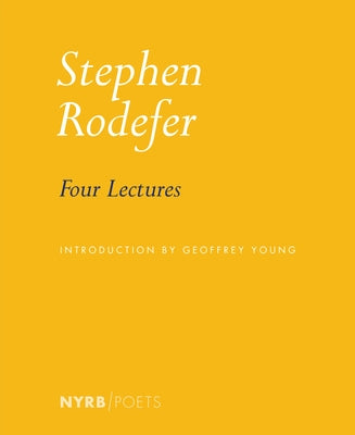 Four Lectures Paperback New York Review of Books