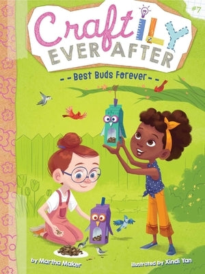 Paperback book titled Best Buds Forever by Little Simon with colorful illustrated cover featuring two friends.
