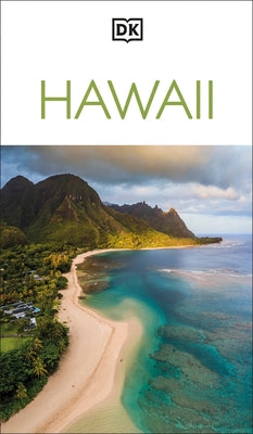 DK Hawaii paperback book cover featuring vibrant tropical scenery and the DK Publishing logo.