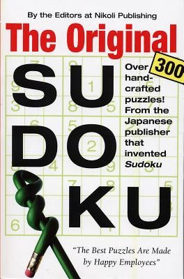Paperback Sudoku puzzle book by Workman Publishing featuring black-and-white grid puzzles on the cover.