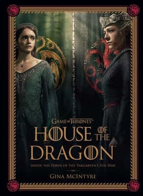 Hardcover edition of Game of Thrones: House of the Dragon Season 2 by Insight Editions, showing the book's detailed cover design.