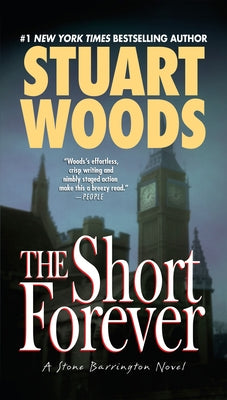 Cover of "The Short Forever" mass market paperback by G.P. Putnam's Sons featuring a mysterious black and white design.