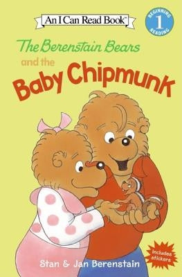 Paperback of The Berenstain Bears and the Baby Chipmunk by HarperCollins, featuring colorful illustrated cover with Bear family and baby chipmunk.