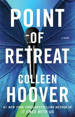 Point of Retreat paperback book by Atria Books, featuring a close-up of the cover with colorful artwork and title text.