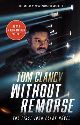 Mass market paperback of "Without Remorse" by Berkley Books, featuring cover art related to the movie tie-in edition.