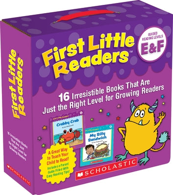 First Little Readers Parent Pack Level E & F Boxed Set Scholastic Teaching Resources
