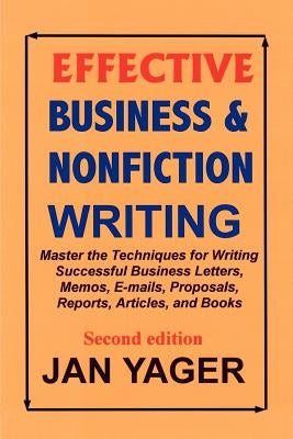 Effective Business & Nonfiction Writing Paperback Hannacroix Creek Books