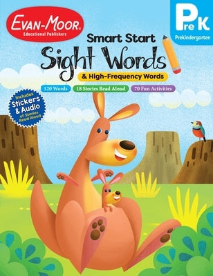 Smart Start: Sight Words & High-Frequency Words, Prek Workbook Paperback Evan-Moor Educational Publishers