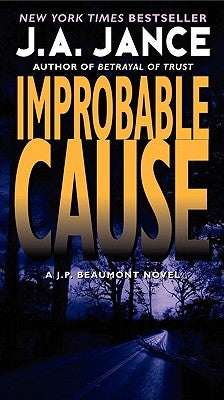 Mass market paperbound of "Improbable Cause" by Harper, showing the book cover with title and author.