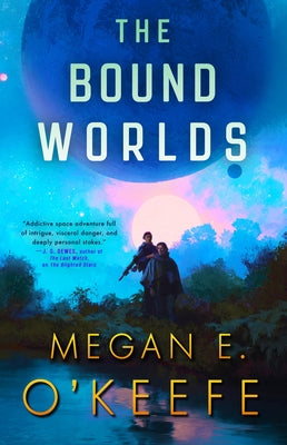Paperback of The Bound Worlds by Orbit featuring a fantasy cover with mystical landscapes and characters